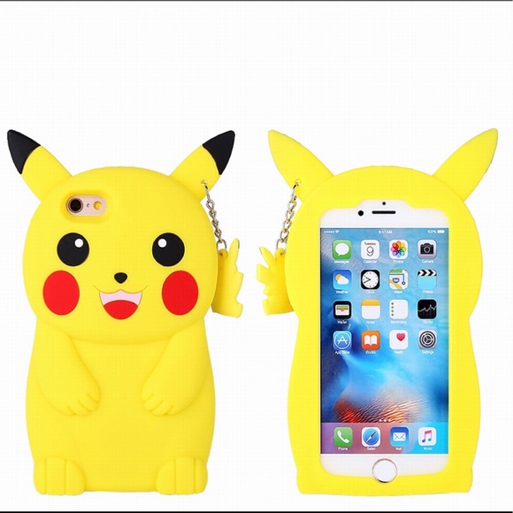 Pikachu Pokemon 3D iPhone 6/6s plus case - Picture 1 of 5